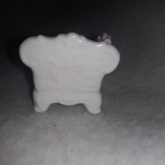 Maruri Masterpiece Bone China Dollhouse Furniture Chair Vintage - Picture 4 of 6